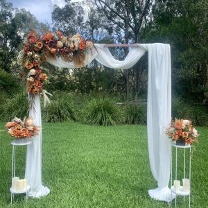 Dried flower arbour